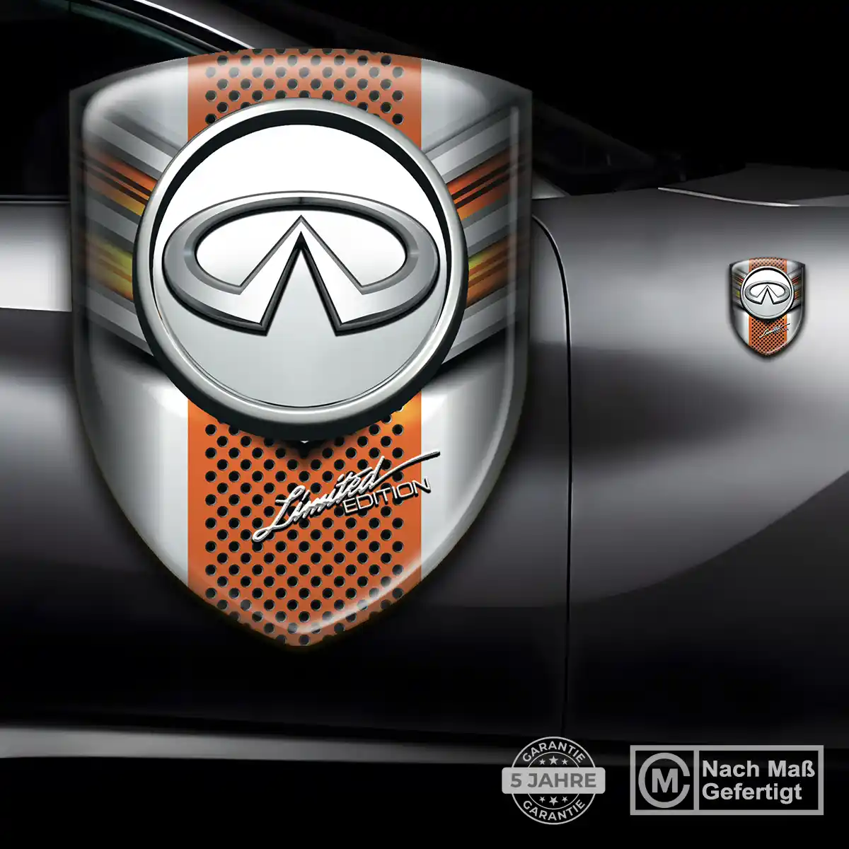 Infiniti Emblem Wappen Auto Stilvolles Design