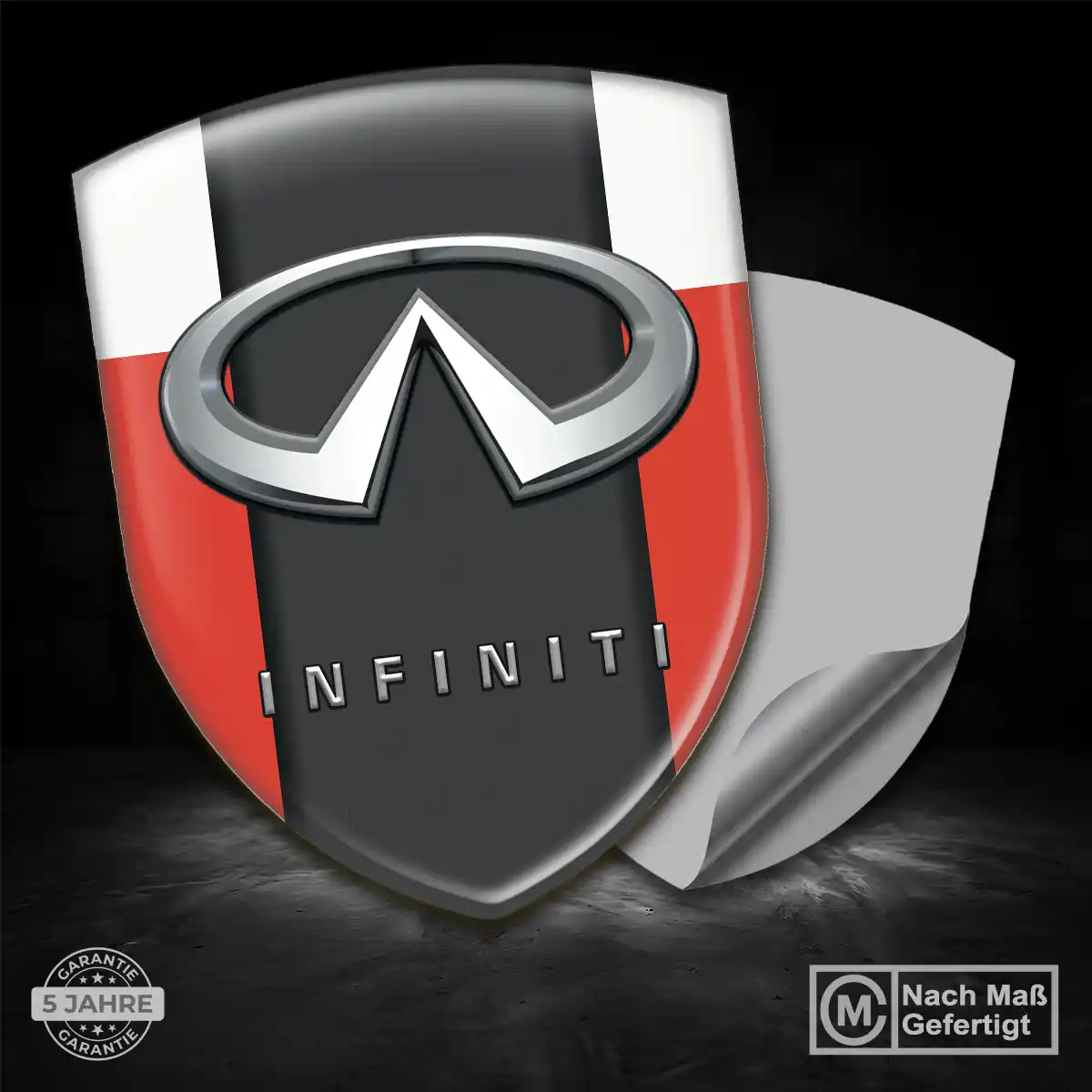 Infiniti Emblem Wappen Auto Tuningfahrzeug