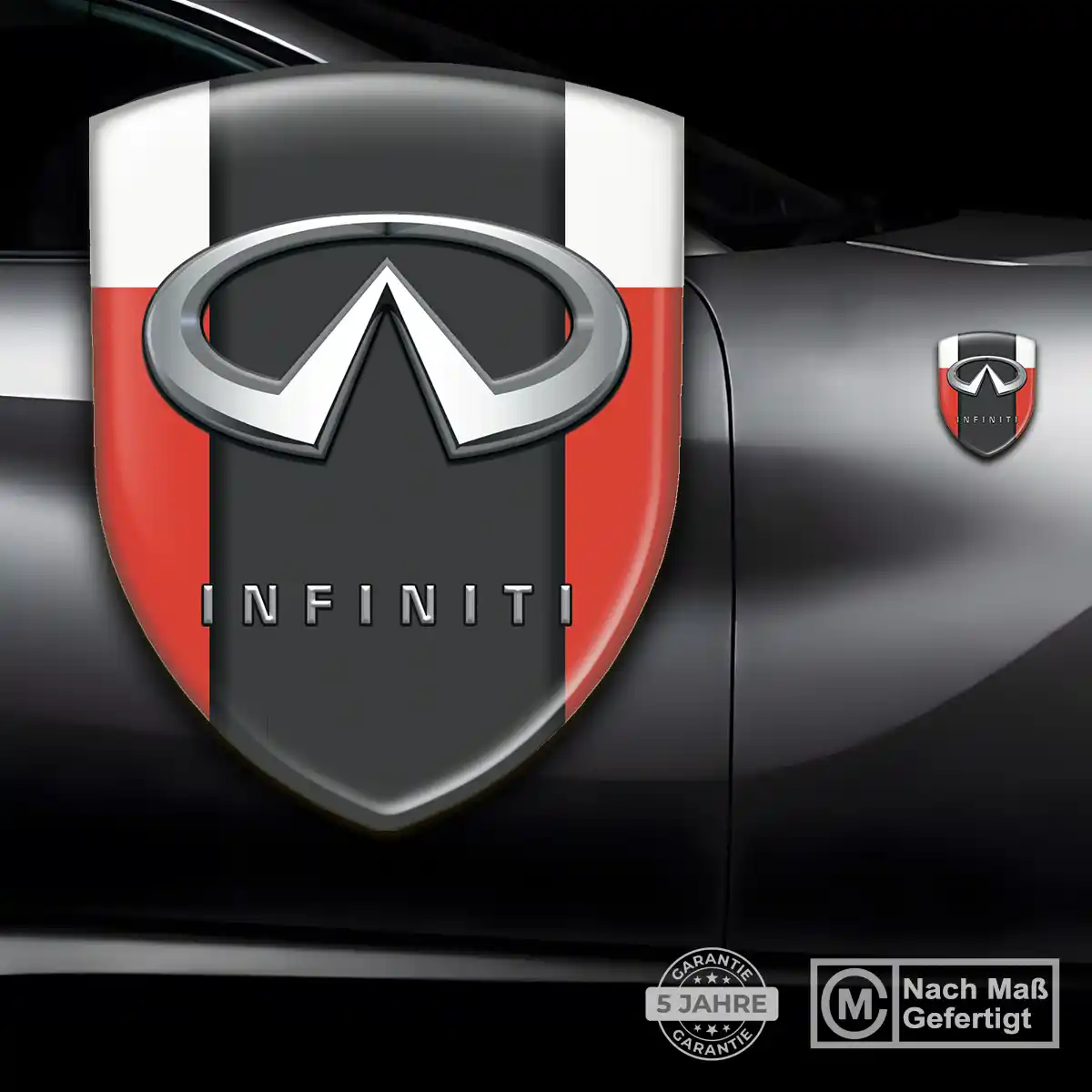 Infiniti Emblem Wappen Auto Tuningfahrzeug