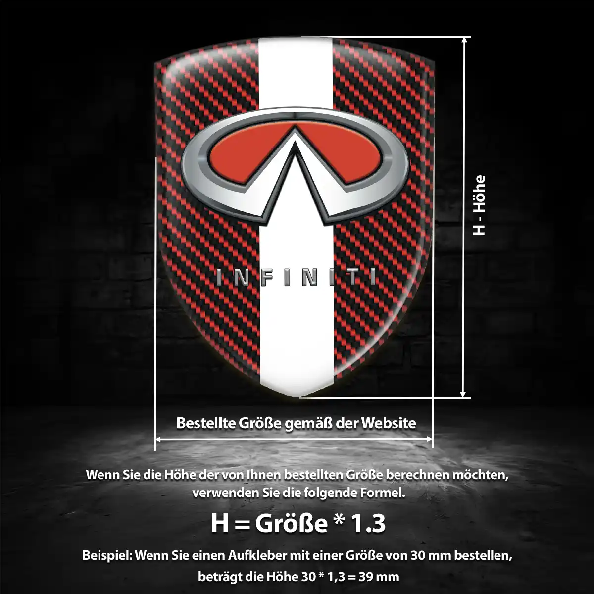 Infiniti Emblem Wappen Überzeugende Qualität