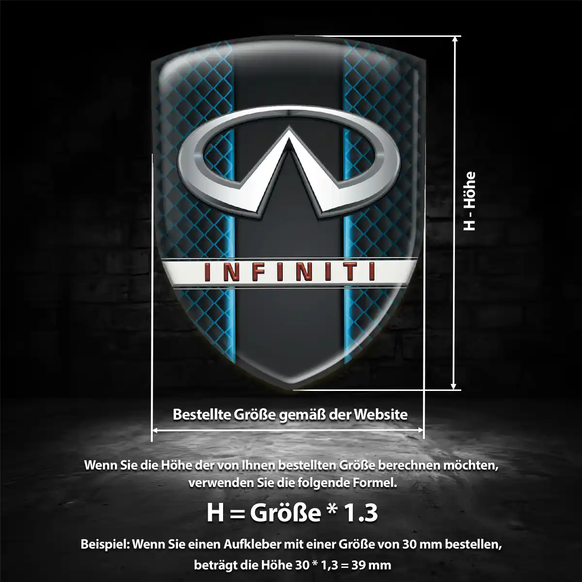Infiniti Emblem Wappen Markenedition