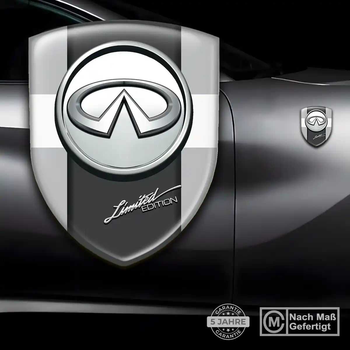 Infiniti Emblem Wappen Stilvolles Design