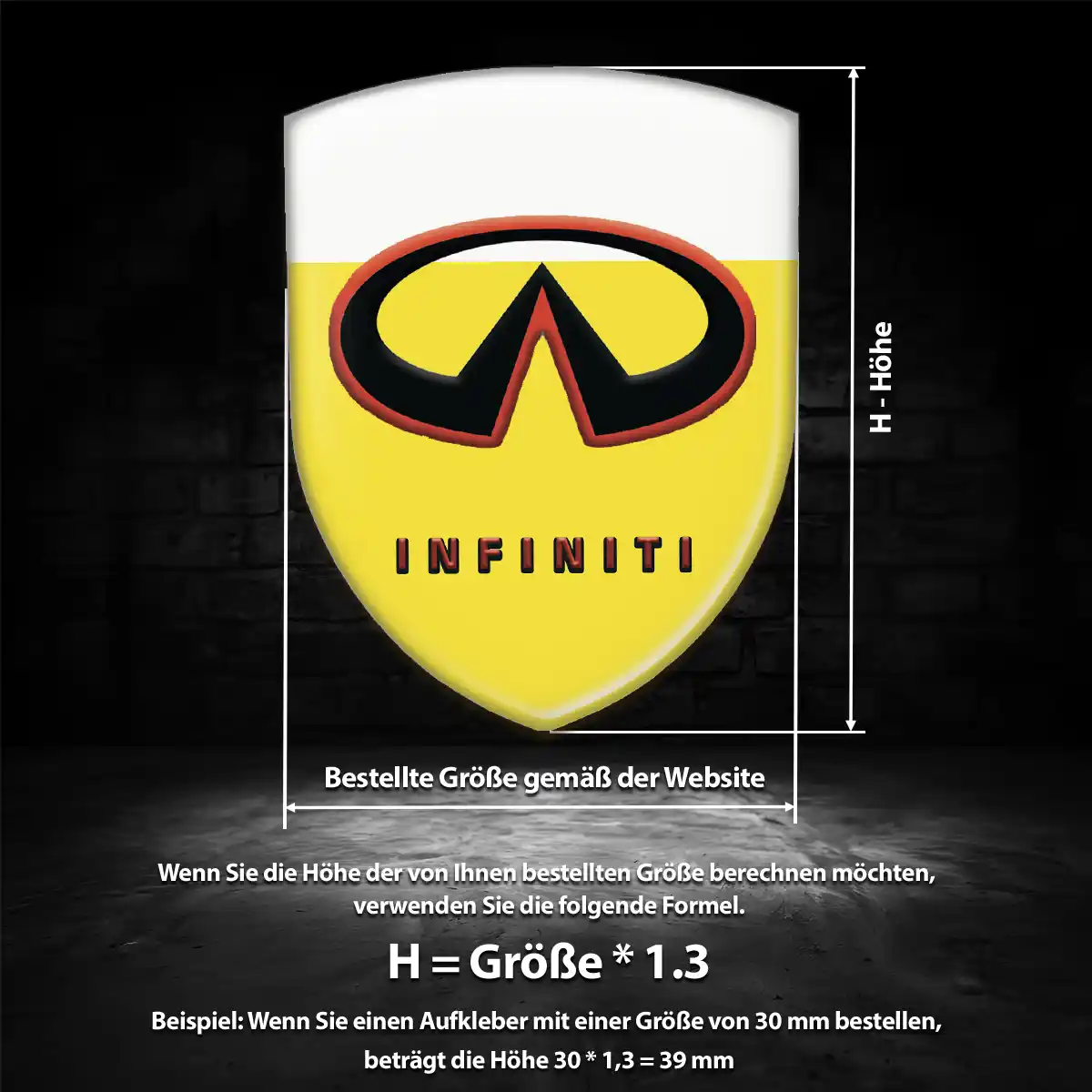 Infiniti Embleme Anspruchsvolles Design
