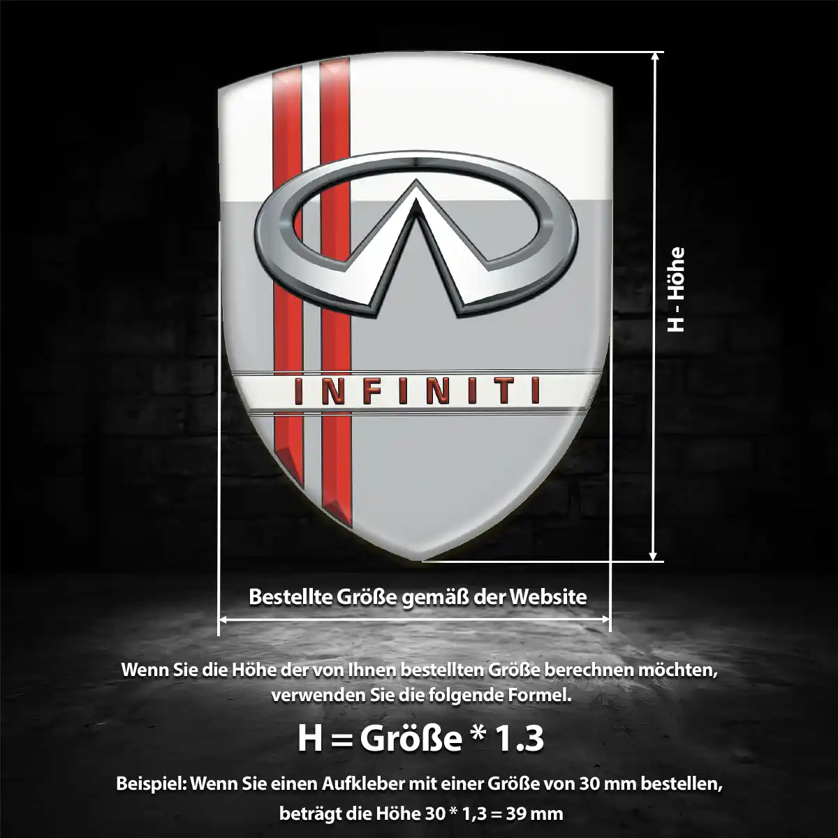 Infiniti Embleme Auto Anspruchsvolles Design