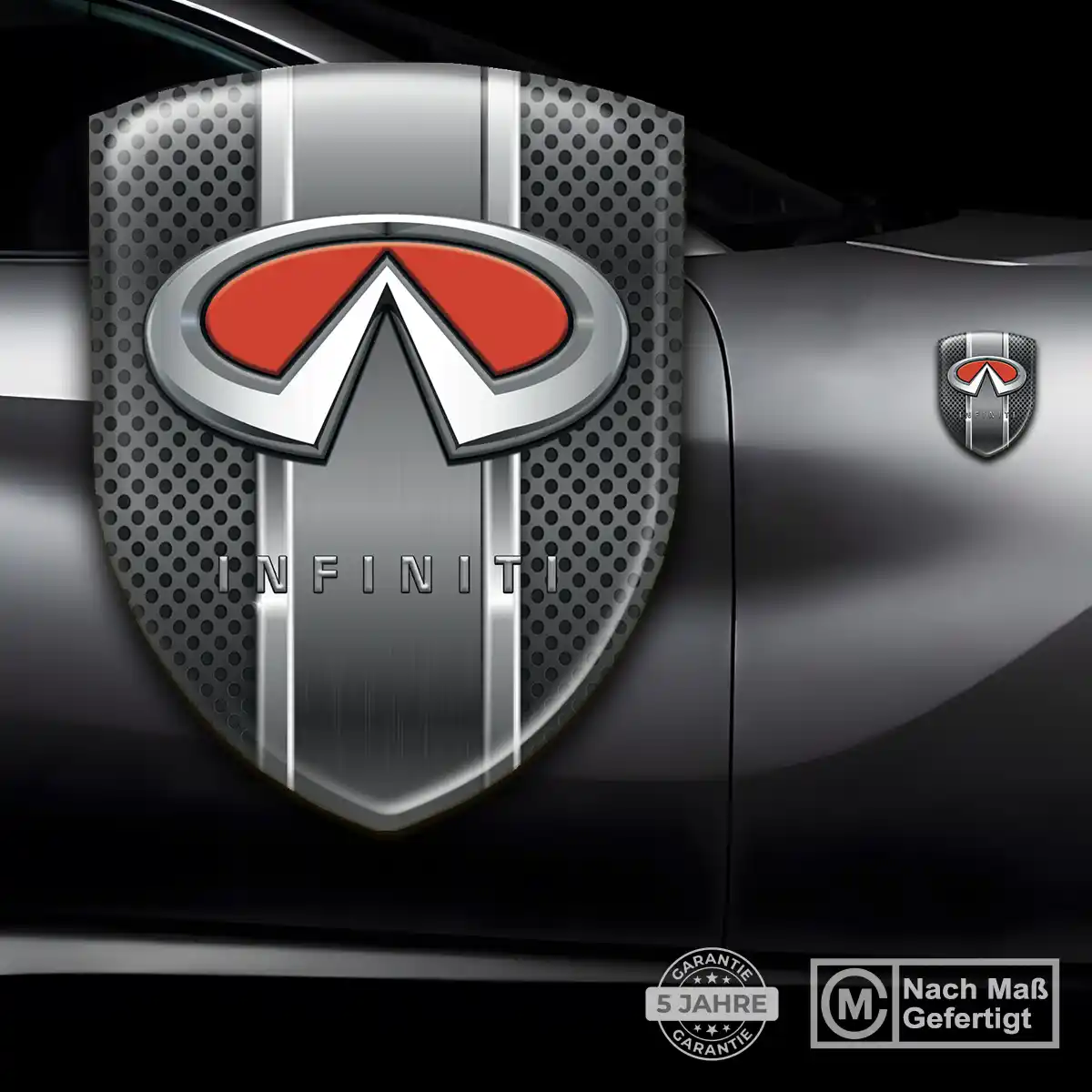 Infiniti Embleme Auto Ausdrucksstarkes Design