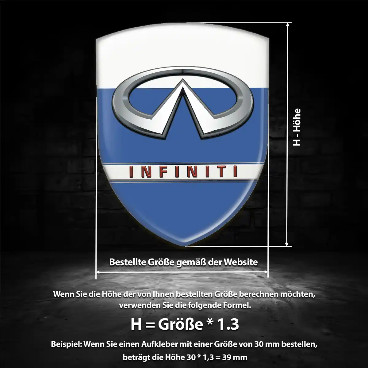 Infiniti Embleme Auto Exterieurdesign
