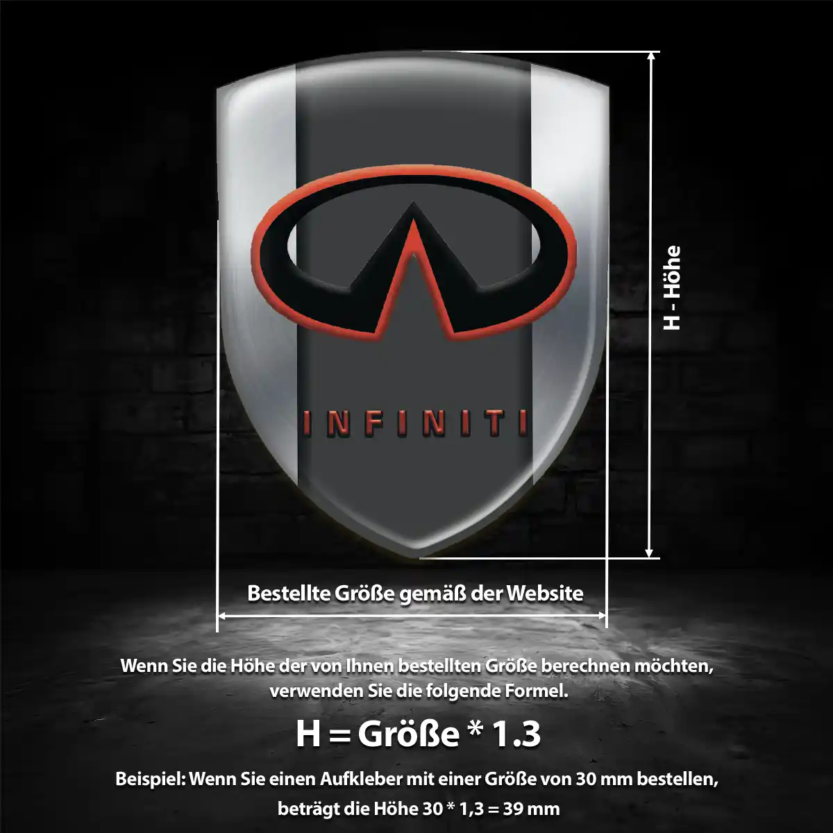 Infiniti Embleme Auto Interieurdesign