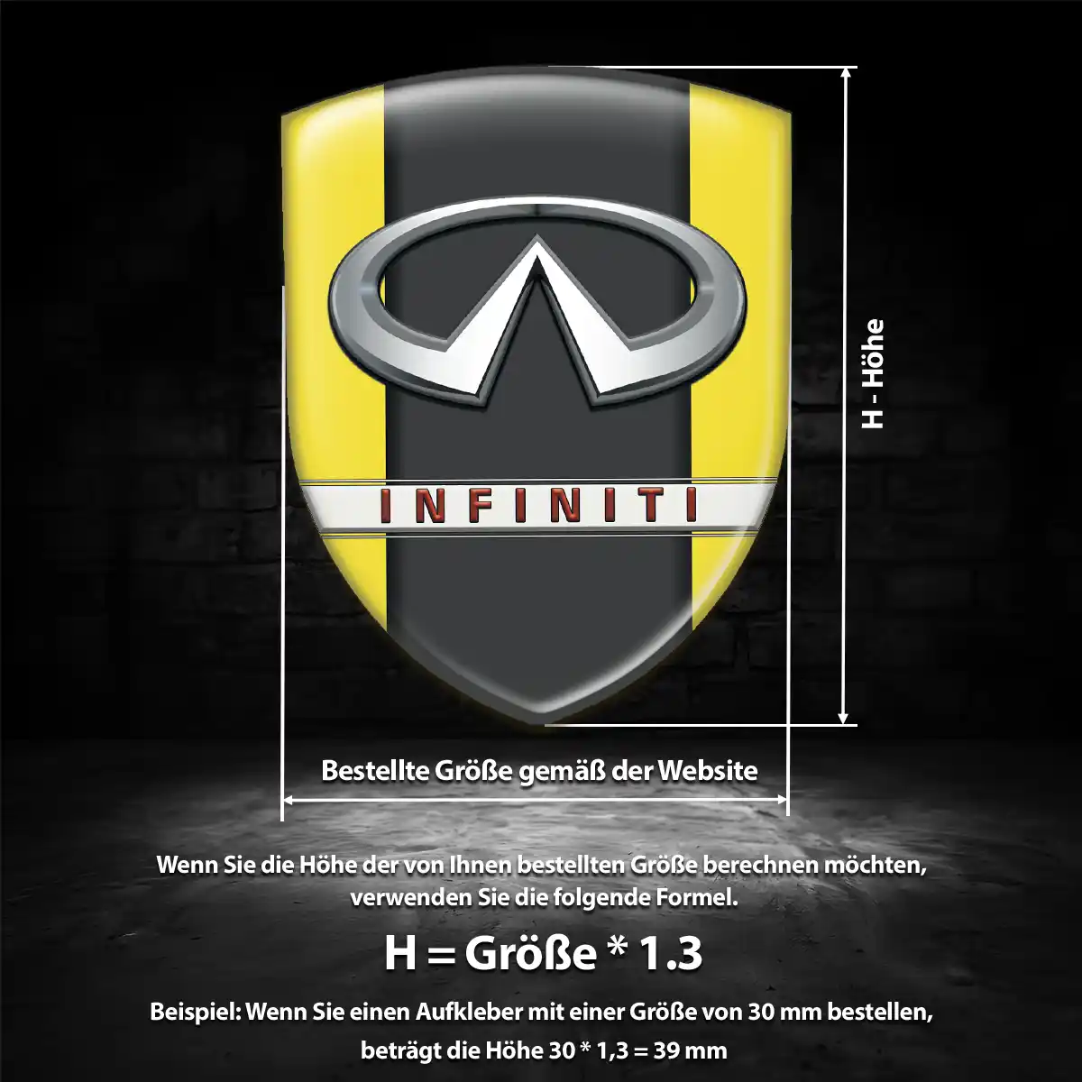 Infiniti Embleme Auto Markenedition
