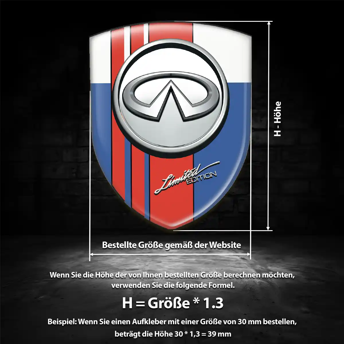 Infiniti Embleme Interieurdesign