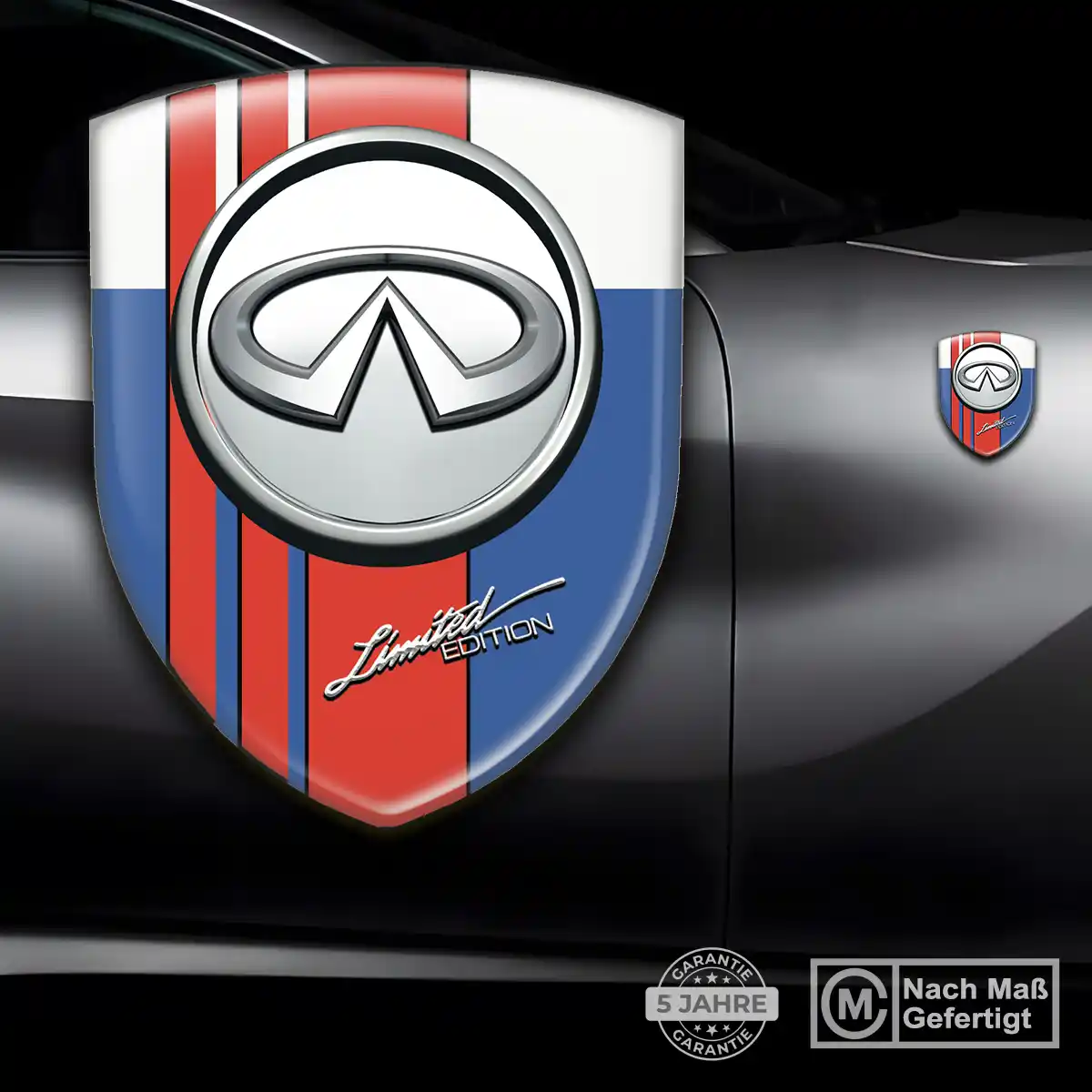 Infiniti Embleme Interieurdesign