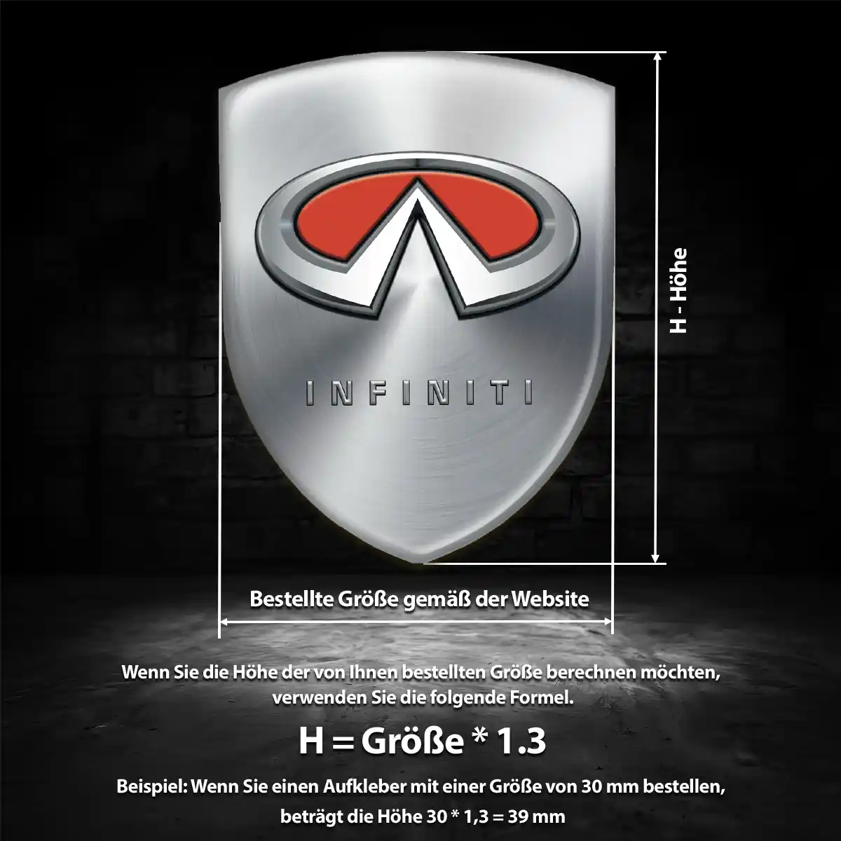 Infiniti Embleme Limitierte Auflage