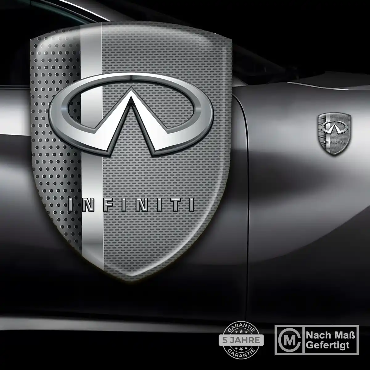 Infiniti Embleme Silikon Aufkleber Auto Hohe Qualität