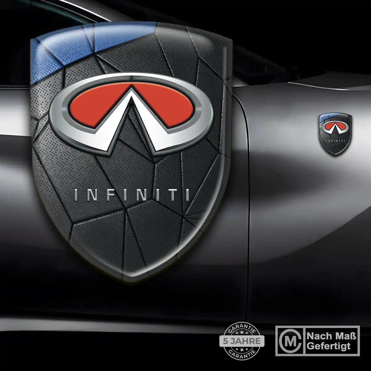 Infiniti Embleme Silikon Aufkleber Auto Premiumqualität
