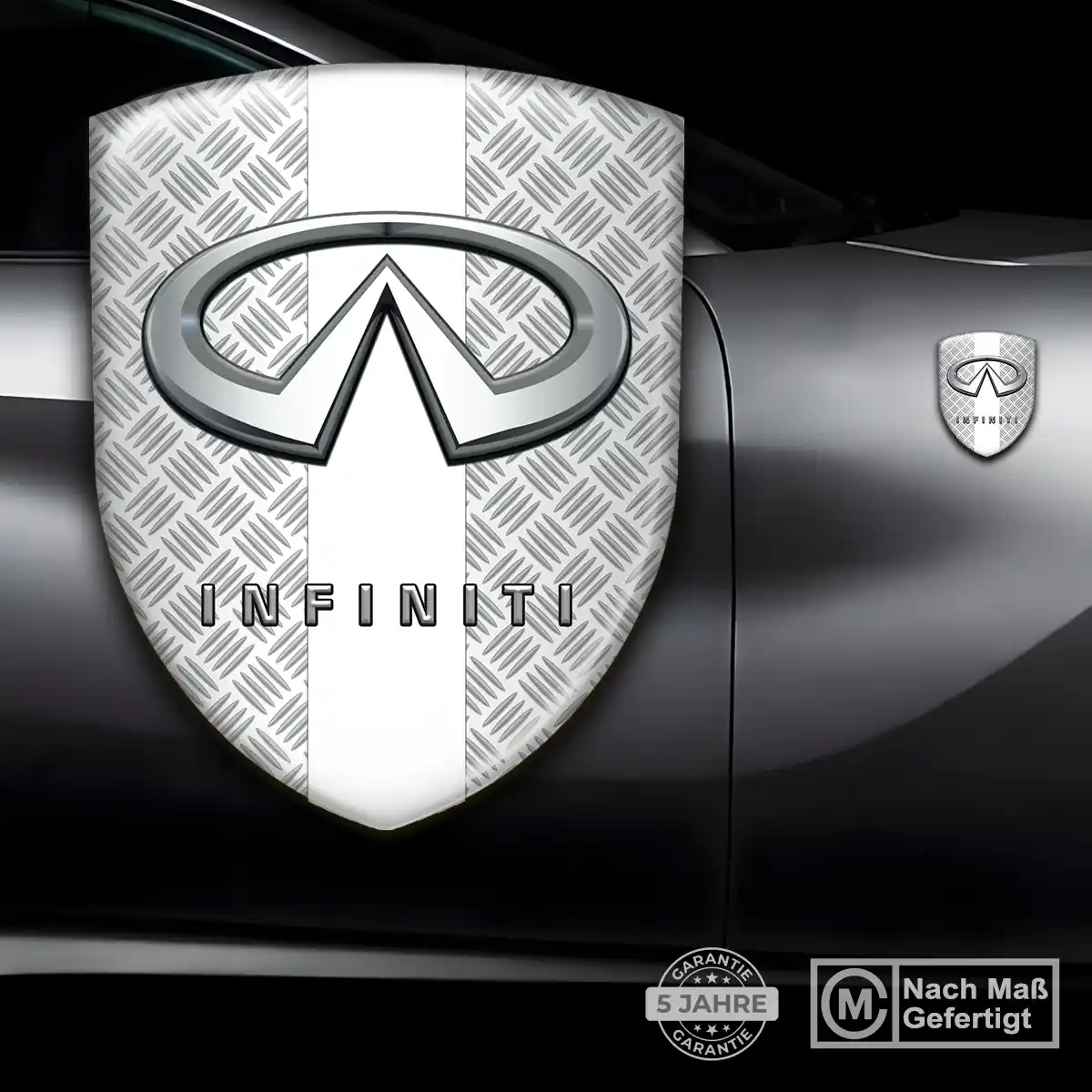 Infiniti Embleme Silikon Aufkleber Erstklassige Qualität