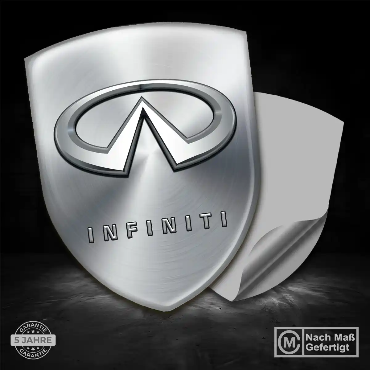 Infiniti Embleme Silikon Aufkleber Limitierte Auflage