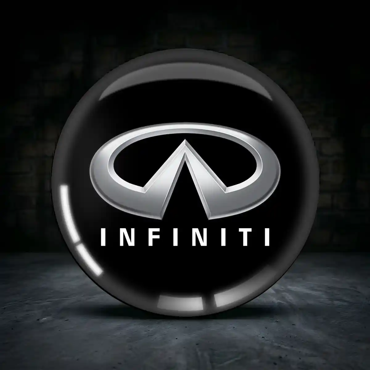 Infiniti Embleme Silikon Aufkleber Stilvolles Design