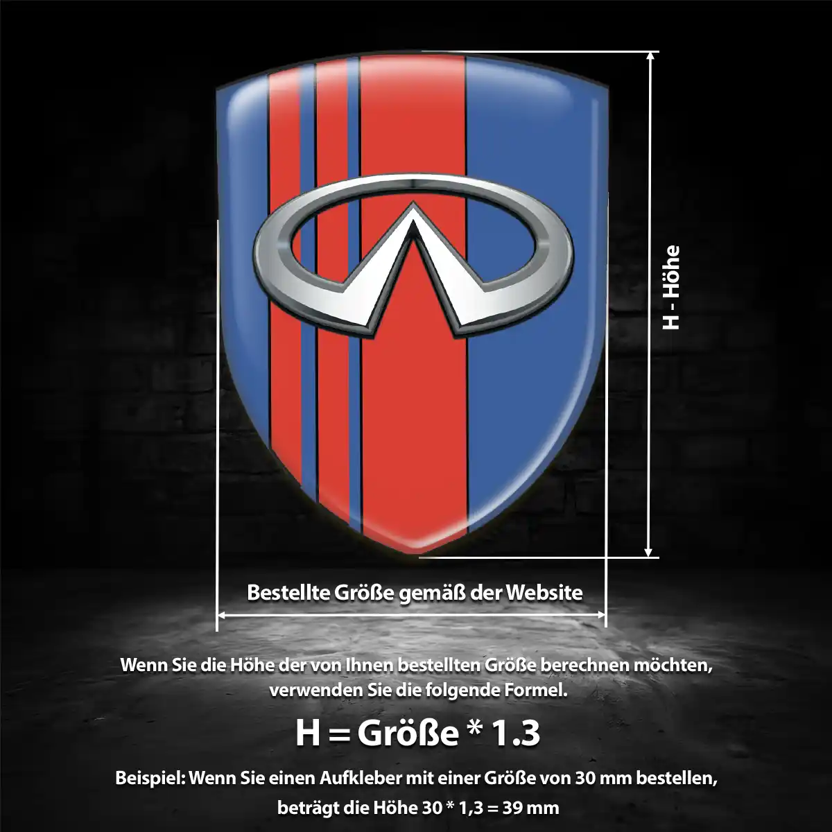 Infiniti Embleme Spitzenqualität