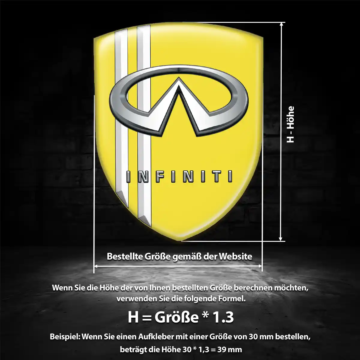 Infiniti Embleme Stilvolles Design