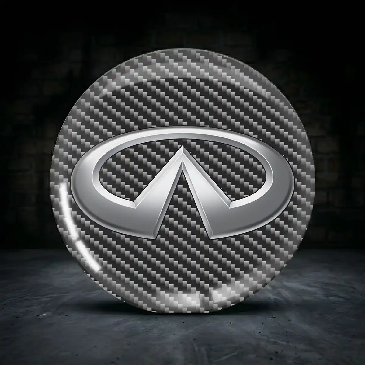 Infiniti Nabendeckel Aufkleber Stilvolles Design