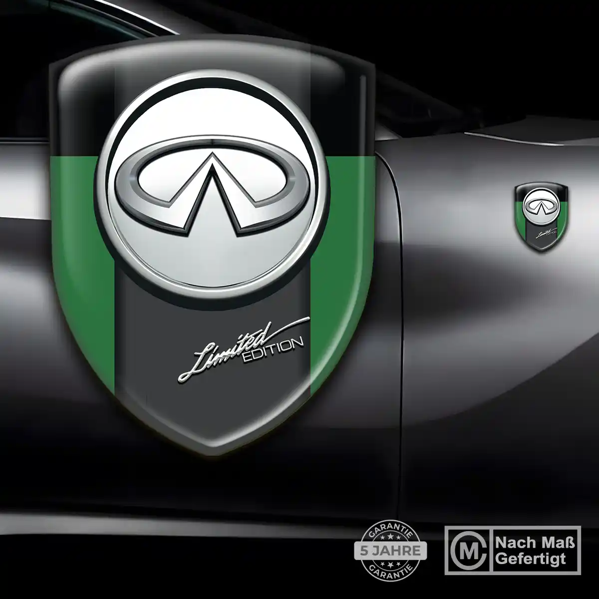 Infiniti Silikon Aufkleber Auto Erstklassige Qualität