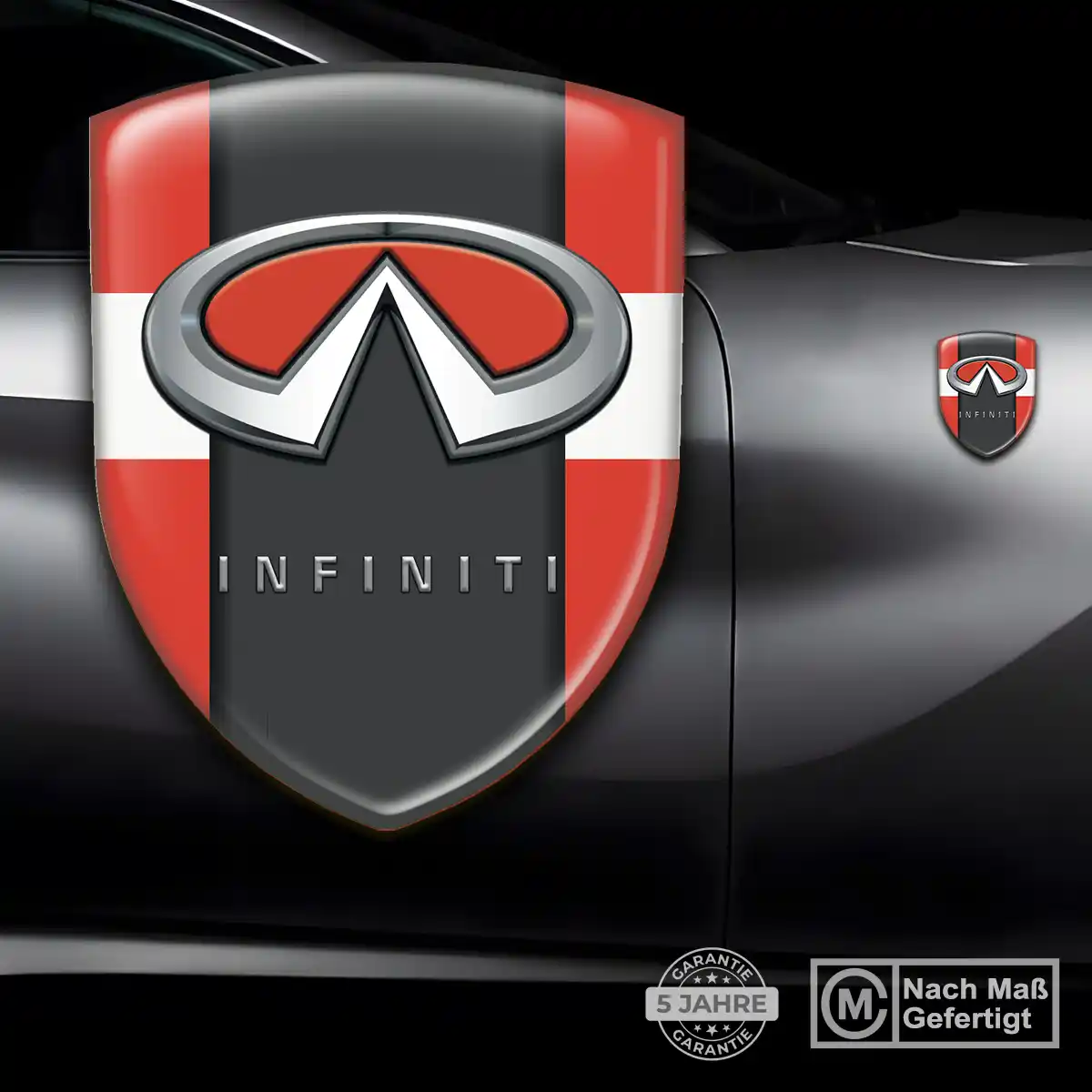 Infiniti Silikon Aufkleber Auto Höchste Qualität