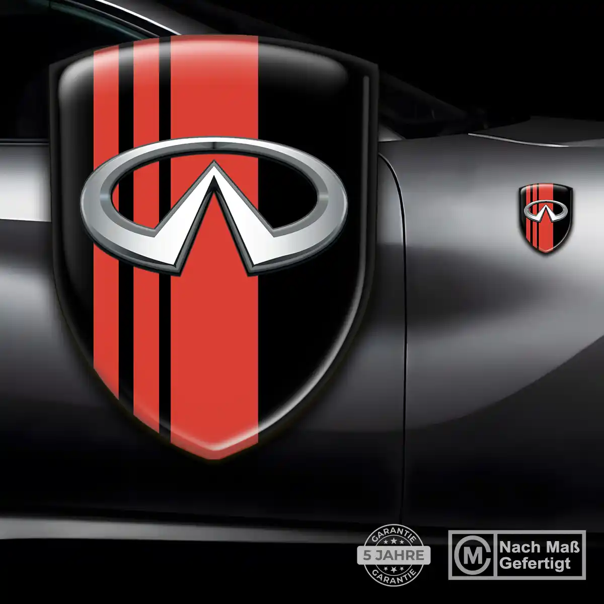 Infiniti Silikon Aufkleber Auto Limitierte Auflage