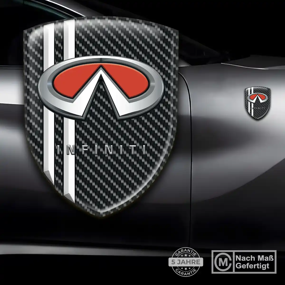 Infiniti Silikon Aufkleber Auto Luxus-Edition