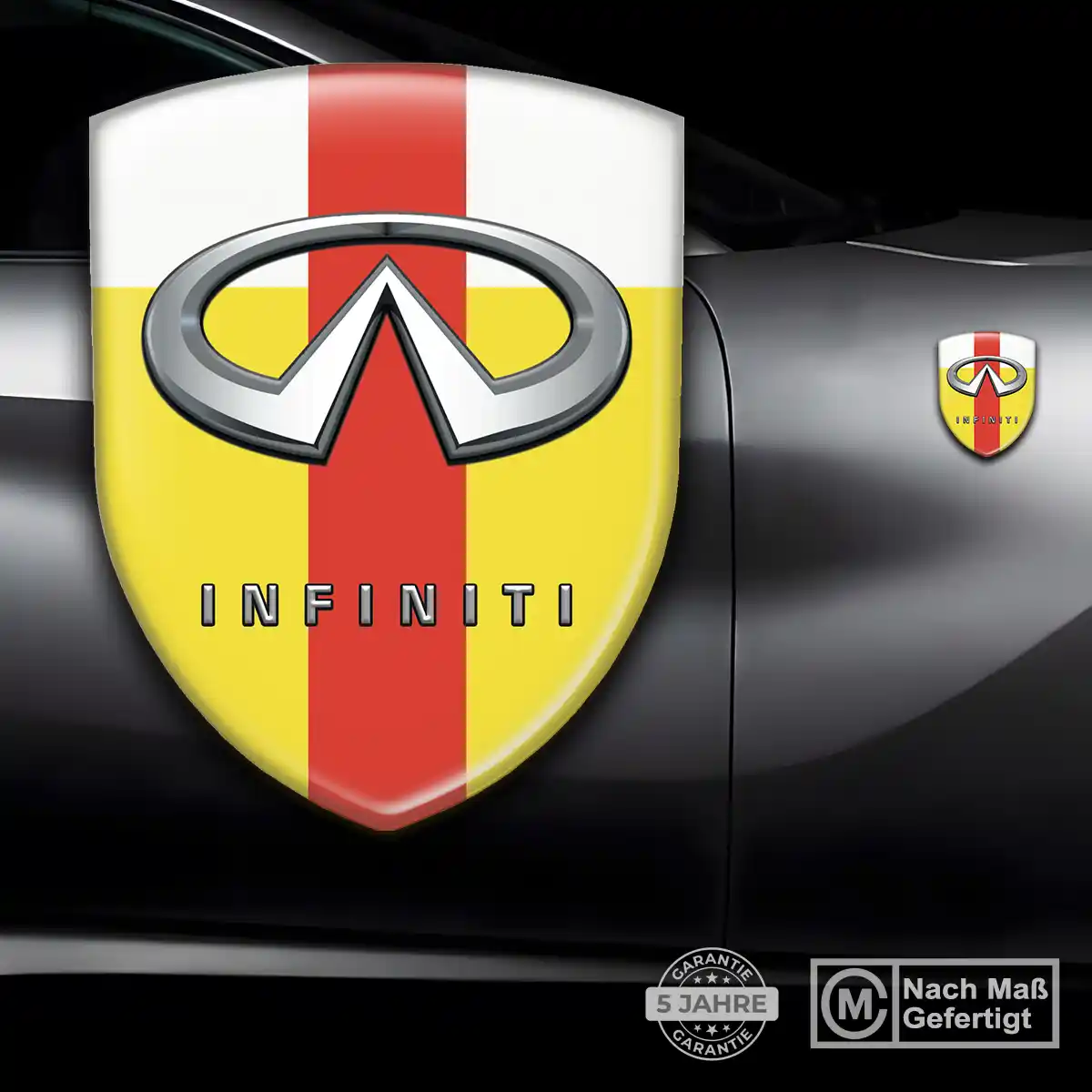 Infiniti Silikon Aufkleber Auto Spitzenqualität