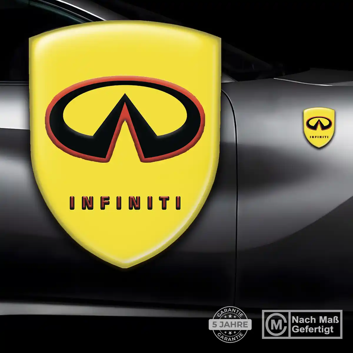Infiniti Silikon Aufkleber Auto Tuningfahrzeug