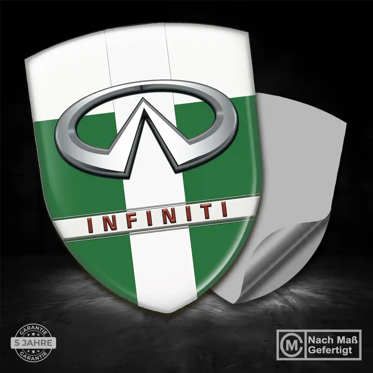 Infiniti Silikon Aufkleber Embleme Auto Luxus-Edition