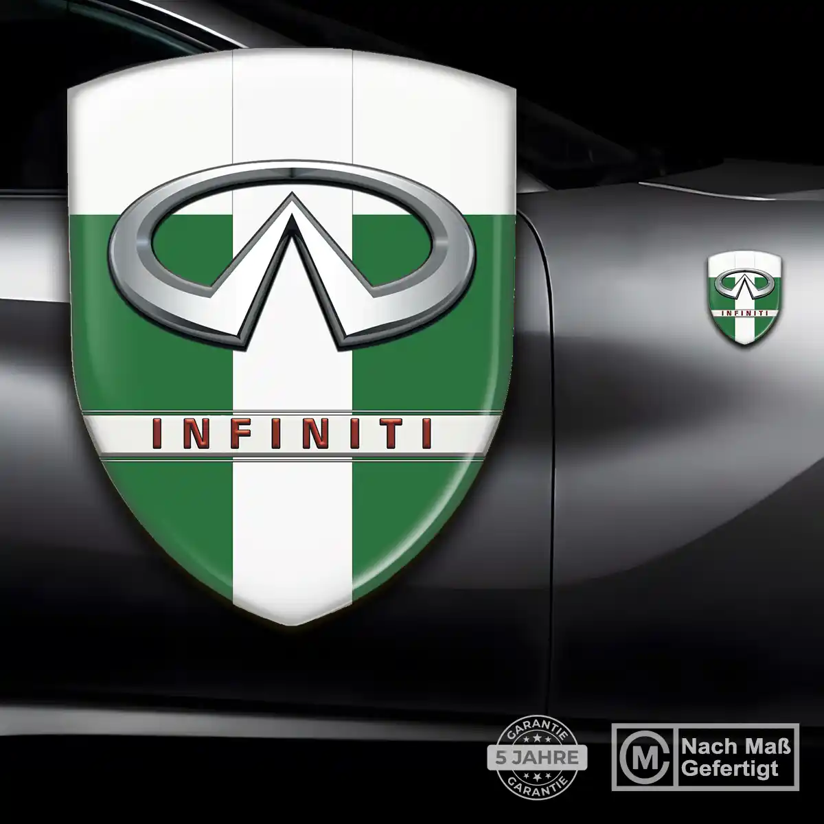 Infiniti Silikon Aufkleber Embleme Auto Luxus-Edition