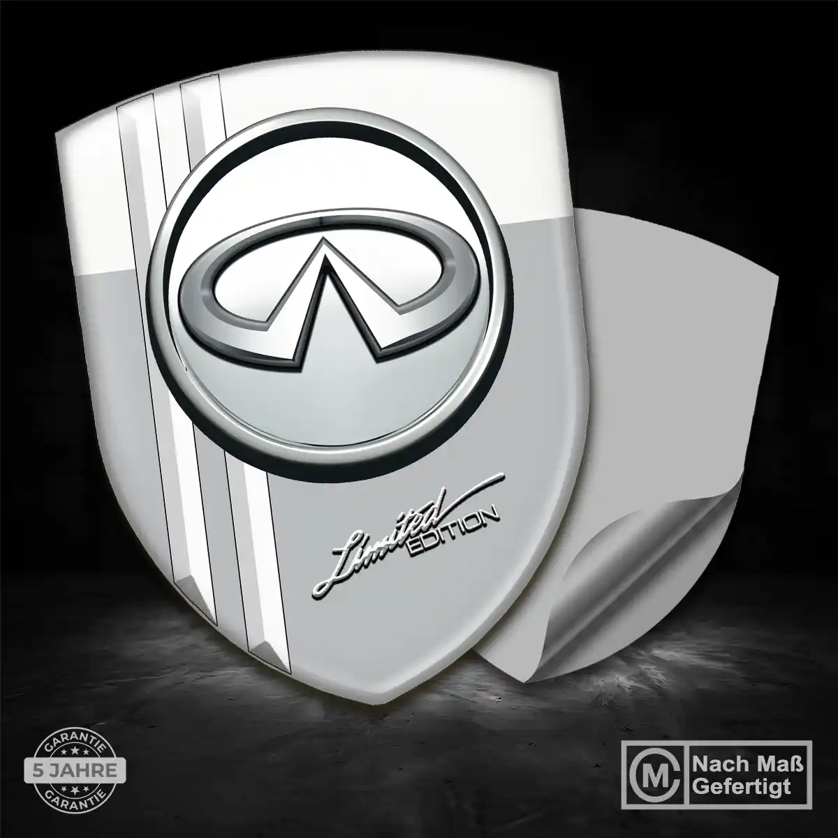 Infiniti Silikon Aufkleber Embleme Exterieurdesign