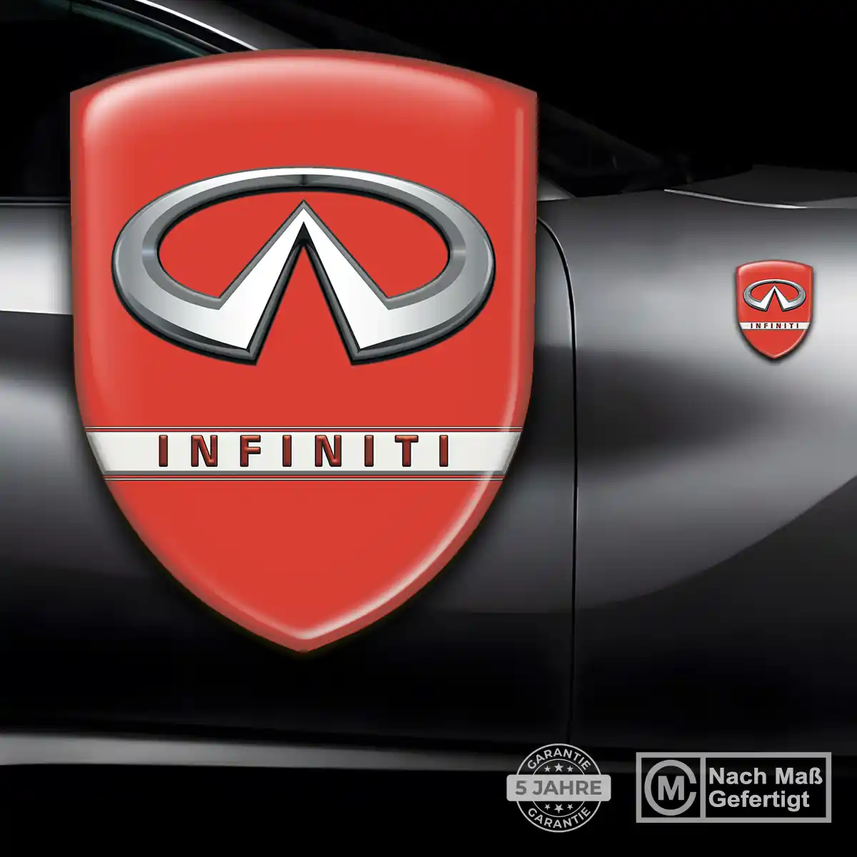 Infiniti Silikon Aufkleber Embleme Luxus-Edition