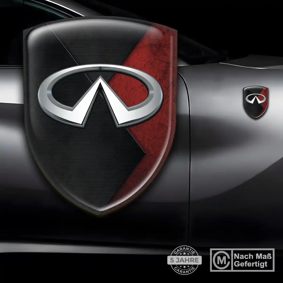 Infiniti Silikon Aufkleber Exterieurdesign