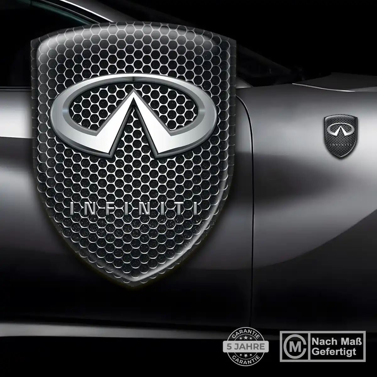 Infiniti Silikon Aufkleber Hochwertiges Harz