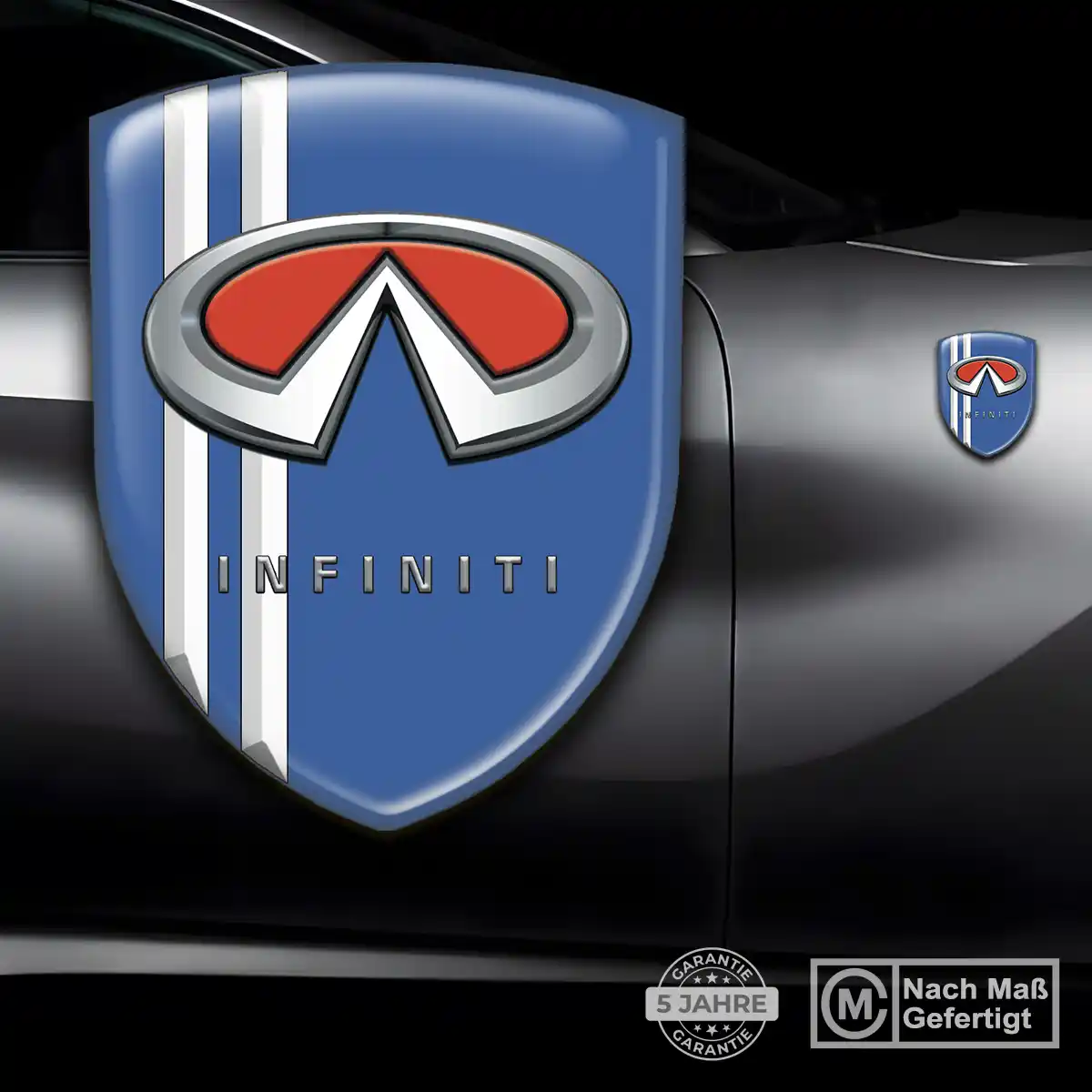 Infiniti Silikon Aufkleber Limitierte Auflage