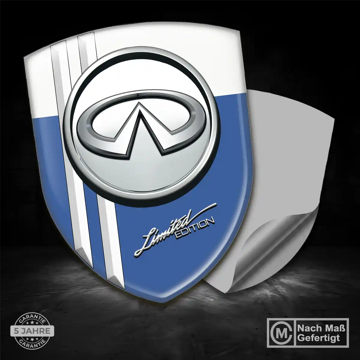 Infiniti Silikon Aufkleber Premium-Edition