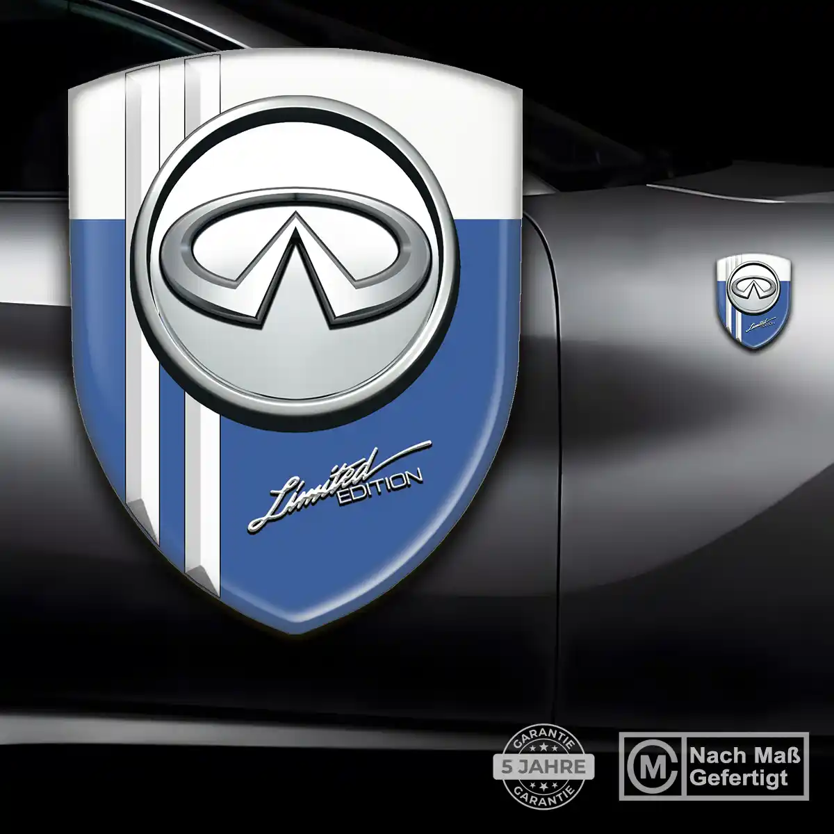 Infiniti Silikon Aufkleber Premium-Edition