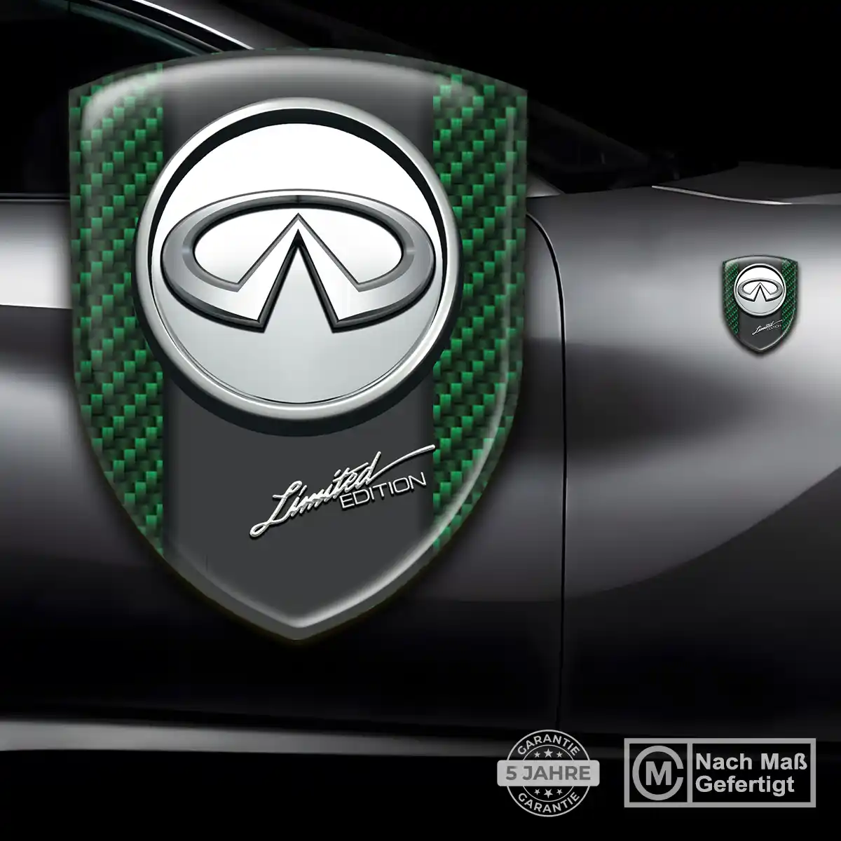 Infiniti Silikon Aufkleber Premiumqualität