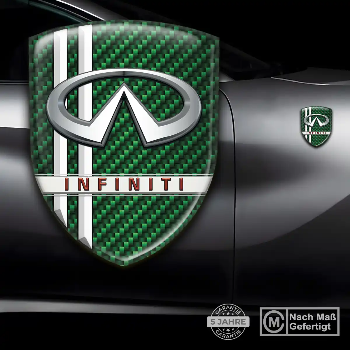 Infiniti Silikon Aufkleber Spitzenqualität