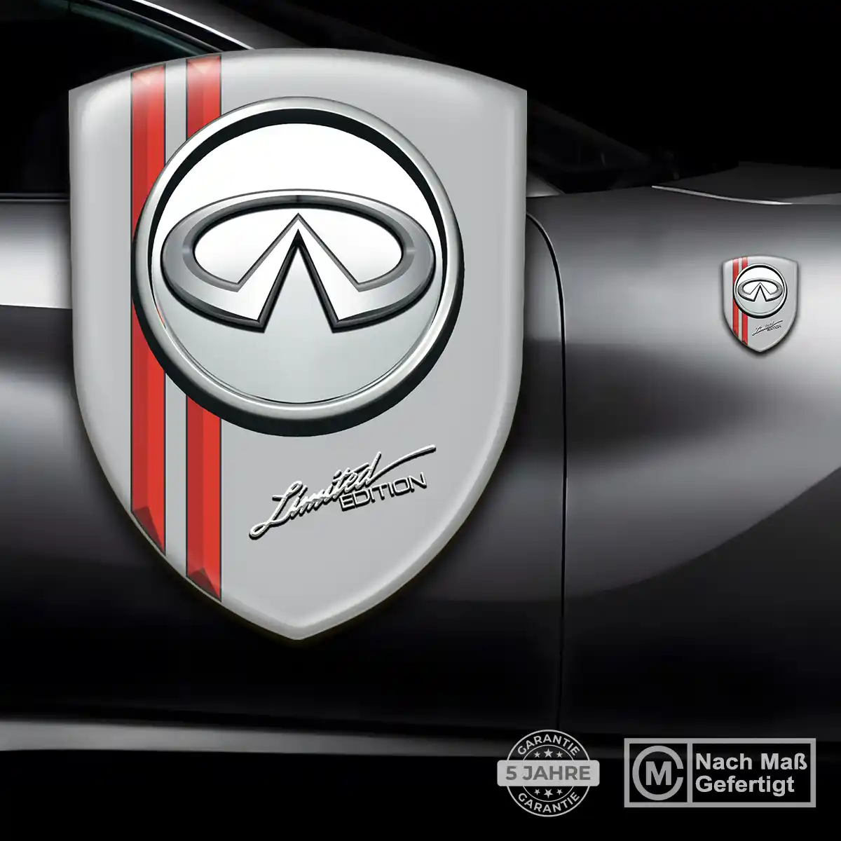 Infiniti Wappen Aufkleber Auto Anspruchsvolles Design