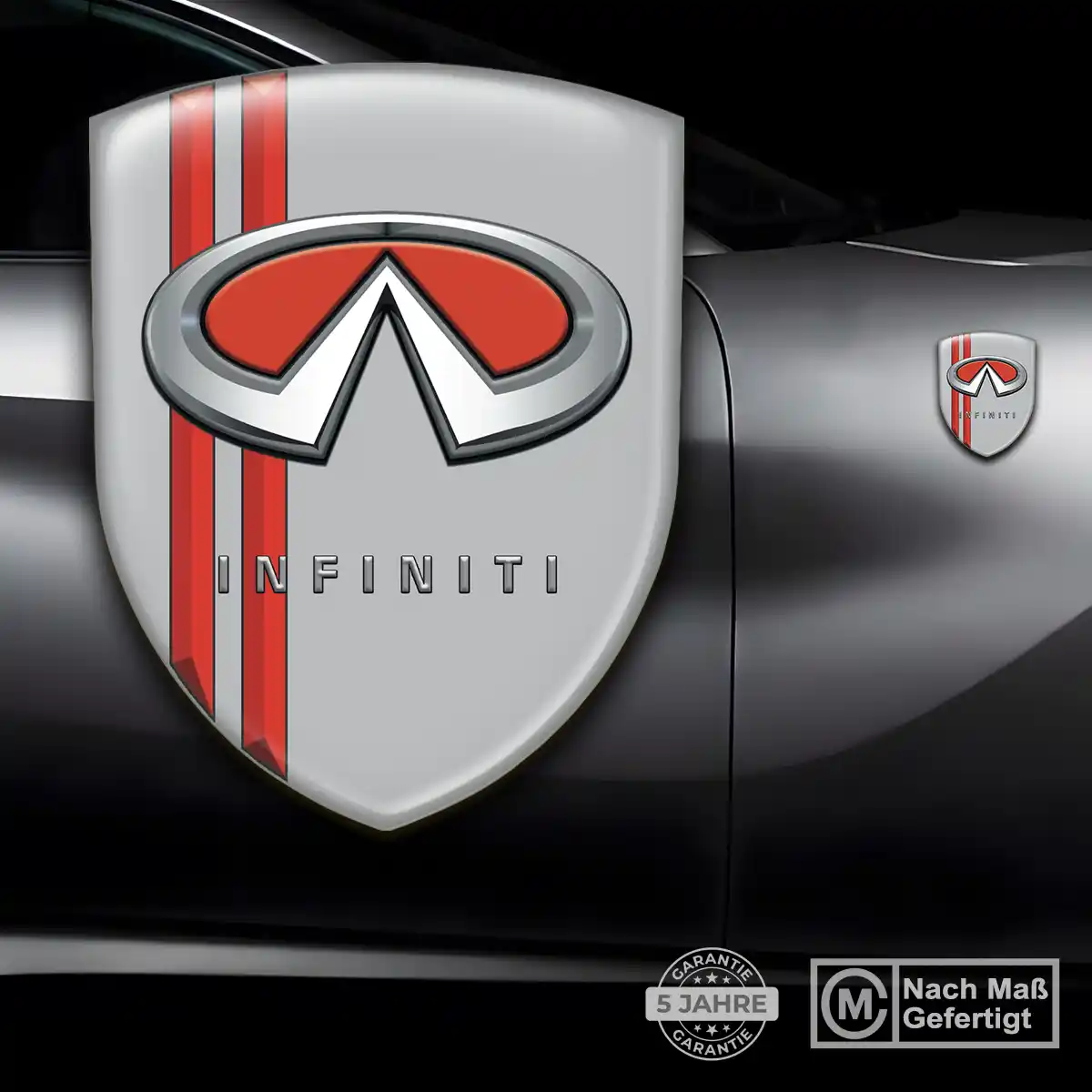 Infiniti Wappen Aufkleber Auto Ausdrucksstarkes Design