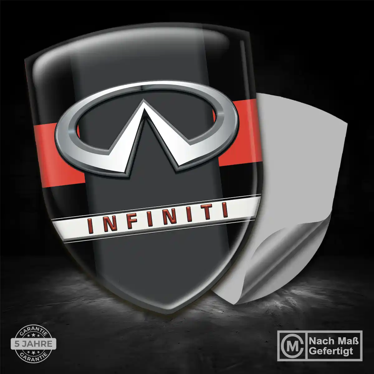 Infiniti Wappen Aufkleber Auto Überzeugende Qualität