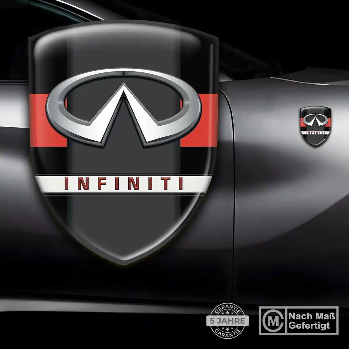 Infiniti Wappen Aufkleber Auto Überzeugende Qualität