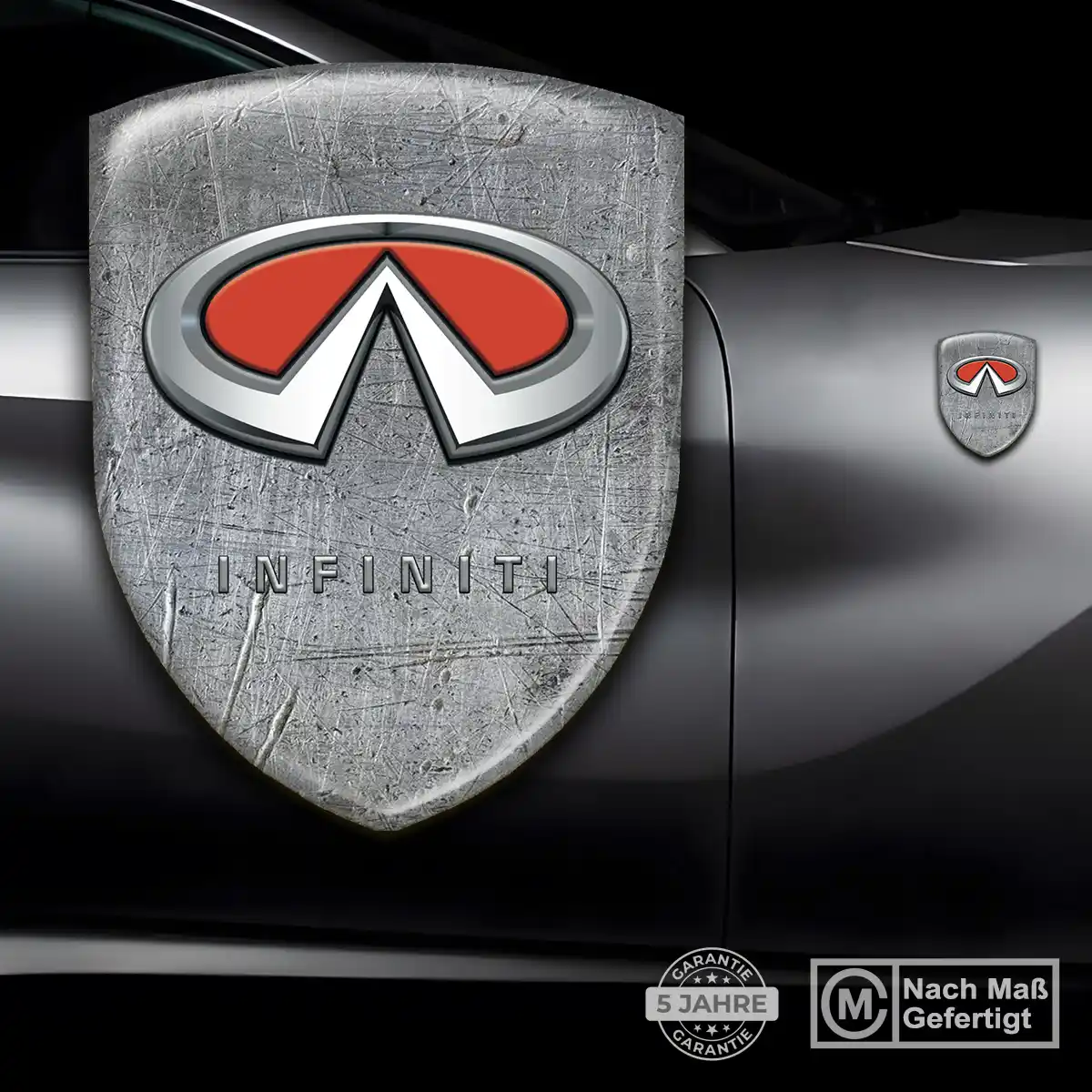 Infiniti Wappen Aufkleber Auto Edles Design