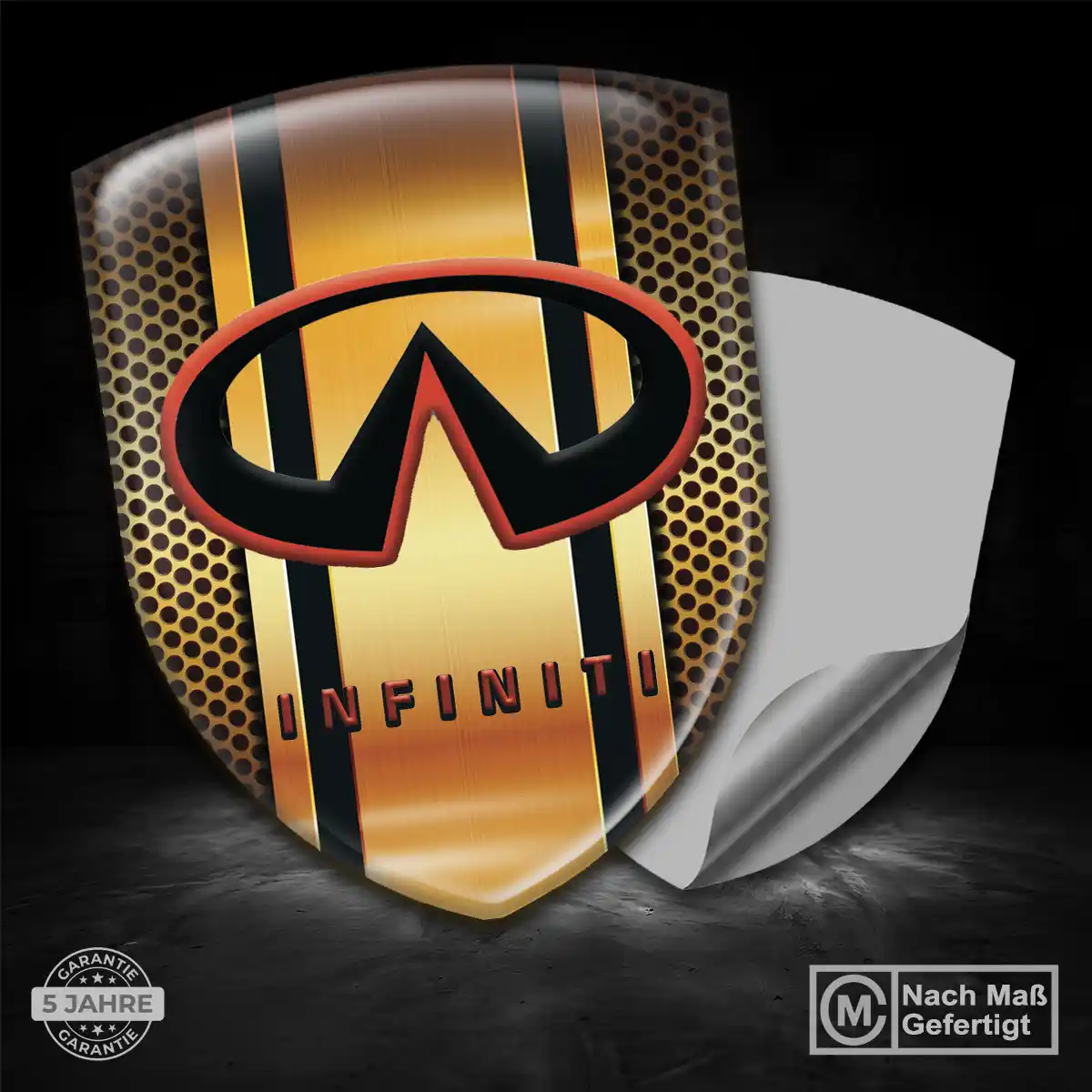 Infiniti Wappen Aufkleber Auto Elegantes Design