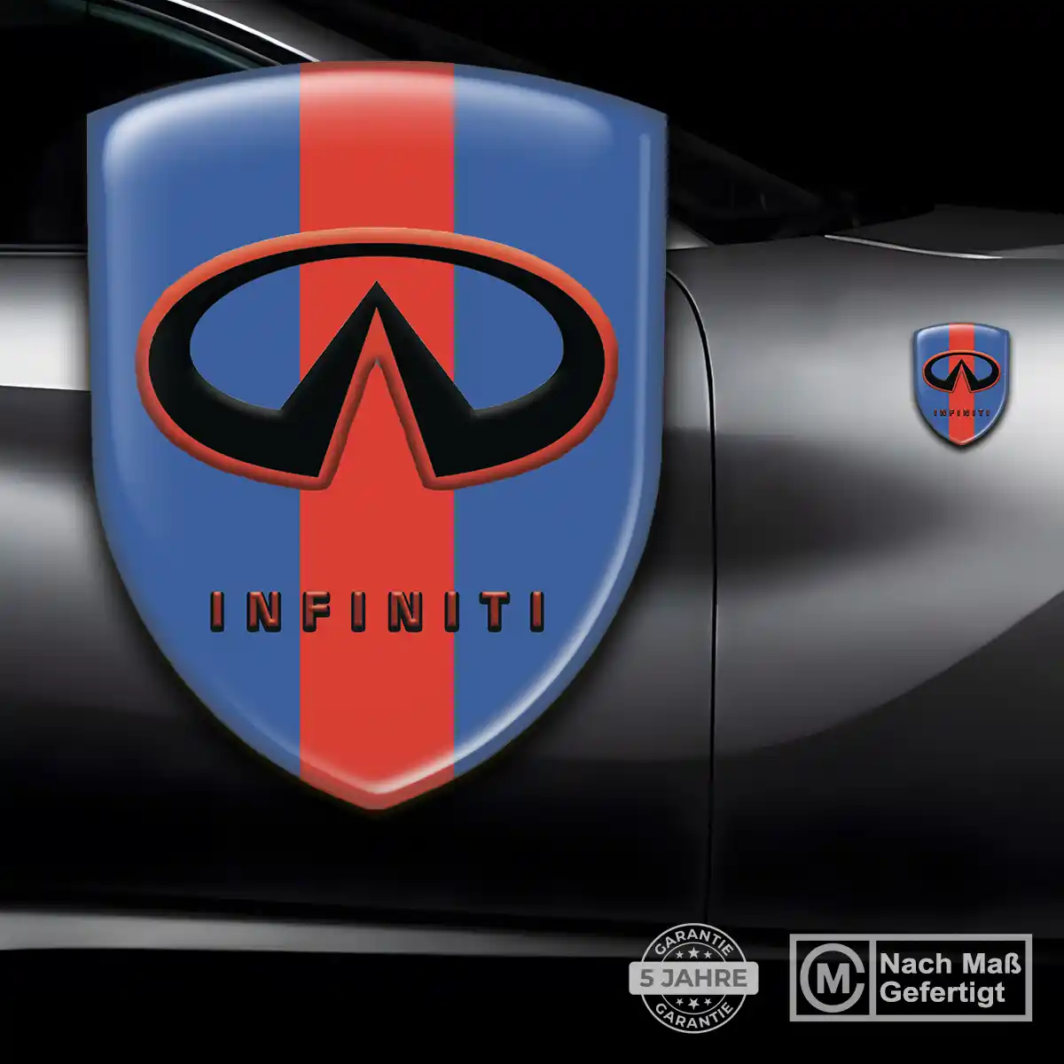 Infiniti Wappen Aufkleber Auto Erstklassige Qualität