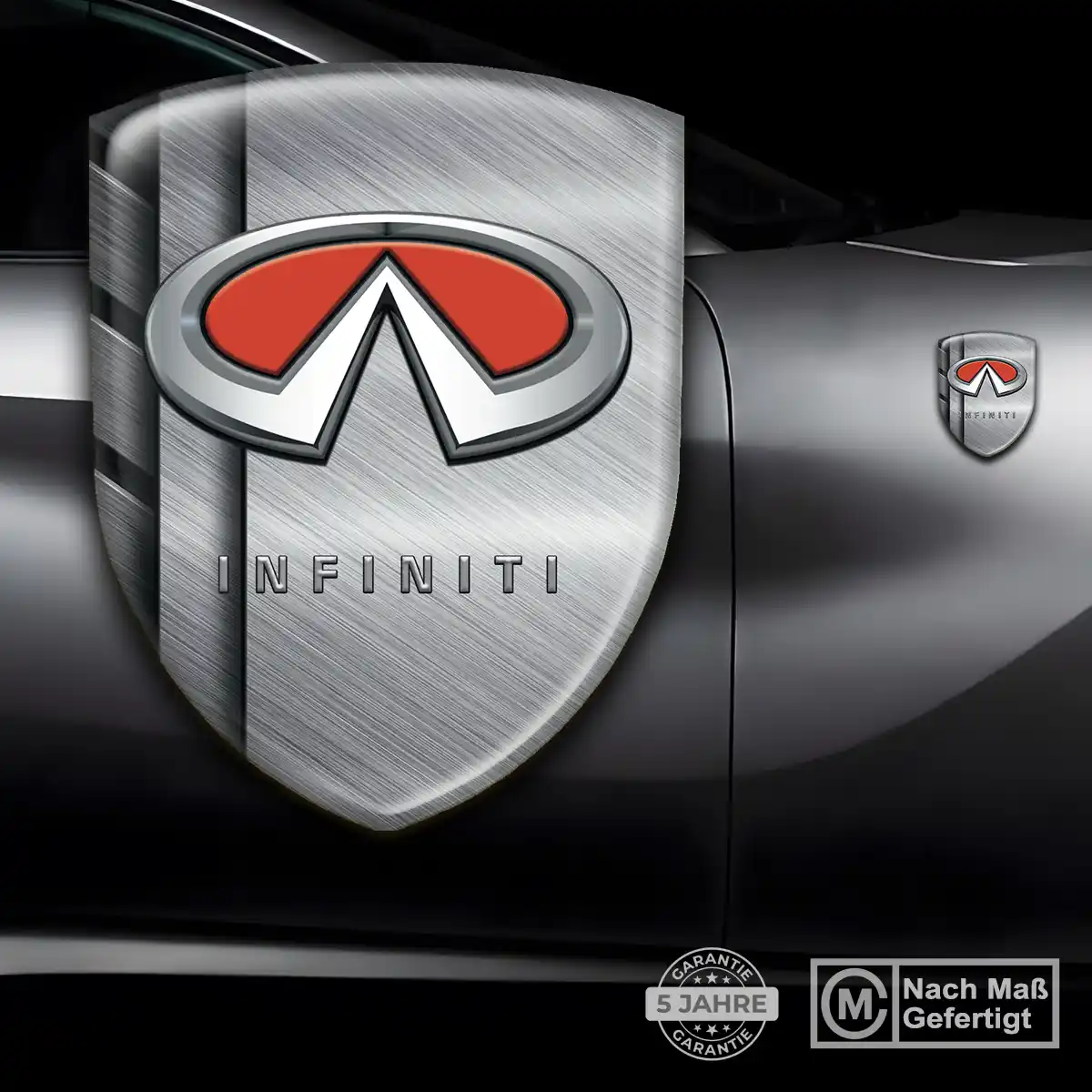 Infiniti Wappen Aufkleber Auto Exterieurdesign