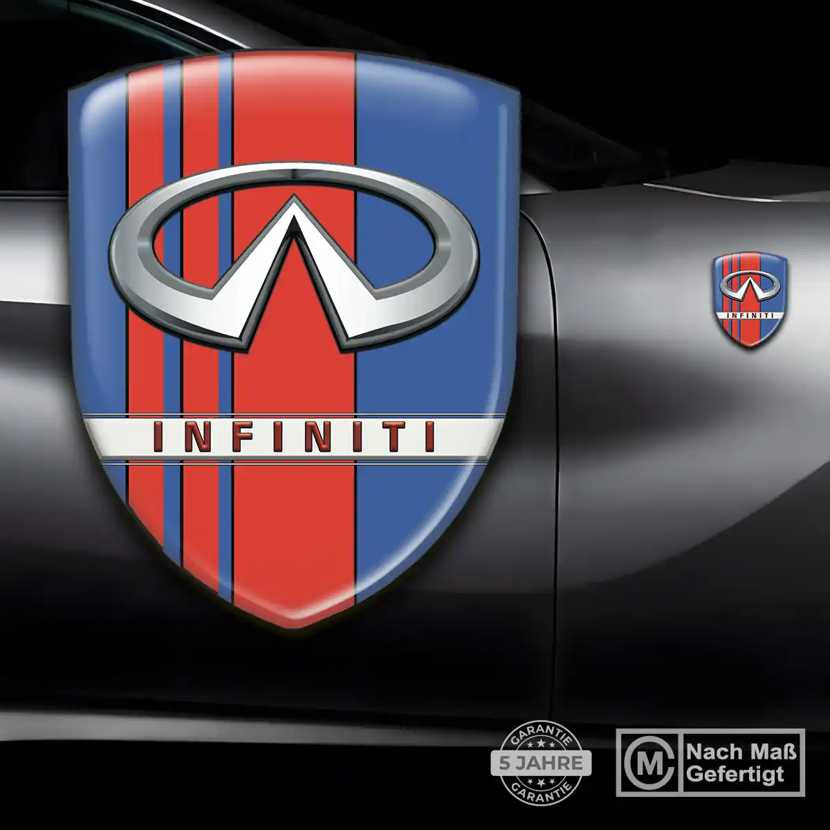 Infiniti Wappen Aufkleber Auto Interieurdesign