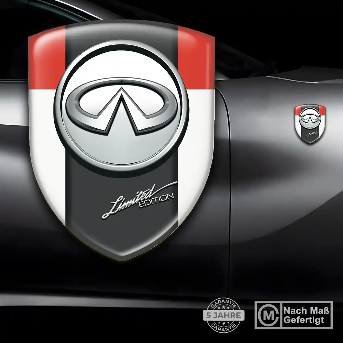 Infiniti Wappen Aufkleber Auto Limitierte Auflage